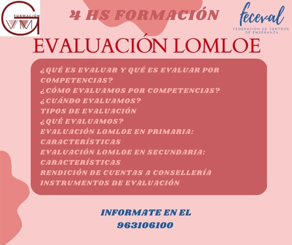 Evaluación LOMLOE - Victoria Garcia